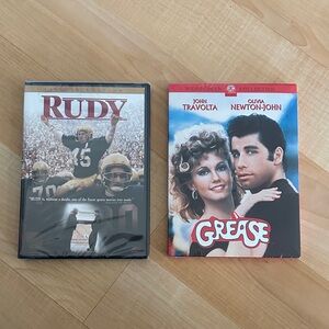Rudy and Grease DVD Set